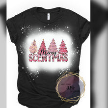 Load image into Gallery viewer, Bleached merry scentmas Christmas trees V1