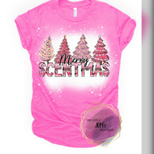 Load image into Gallery viewer, Bleached merry scentmas Christmas trees V1