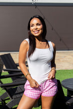 Load image into Gallery viewer, Go-Getter Shorts, Pink Gingham