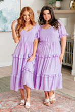Load image into Gallery viewer, In My Carefree Era Tiered Ruffled Dress