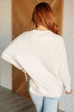 Load image into Gallery viewer, It's The Little Things Relaxed Scuba Pullover in Beige