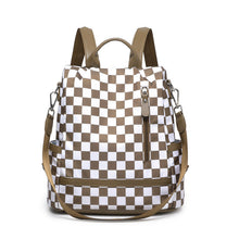 Load image into Gallery viewer, PREORDER: The Camden Check Backpack RERUN 8.10.26