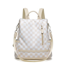 Load image into Gallery viewer, PREORDER: The Camden Check Backpack RERUN 8.10.26