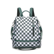 Load image into Gallery viewer, PREORDER: The Camden Check Backpack RERUN 8.10.26