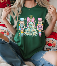 Load image into Gallery viewer, Nutcracker Wonderland in Forest Green Graphic Tee and Sweatshirt