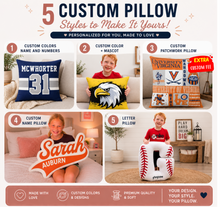 Load image into Gallery viewer, PREORDER: Custom Pillows 6.29.26