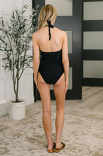 Load image into Gallery viewer, Palma Mesh Detail Halter Swimsuit