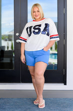 Load image into Gallery viewer, Party In The USA Drop Shoulder Top