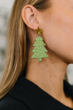 Load image into Gallery viewer, Rockin’ Around the Christmas Tree Dangle Earrings