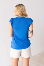 Load image into Gallery viewer, The Nicole V-Neck Top, Blue