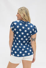 Load image into Gallery viewer, The Nicole V-Neck Top, Stars