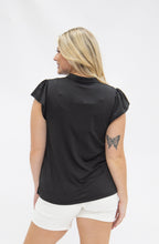 Load image into Gallery viewer, The Nicole V-Neck Top, Black