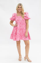 Load image into Gallery viewer, Dolly Doll Jacquard Dress, Pink