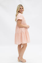 Load image into Gallery viewer, V-Neck Checkered Dress, Pink