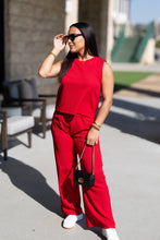 Load image into Gallery viewer, The Earhart Top, Red