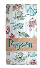 Load image into Gallery viewer, Kid's Custom Beach Towel