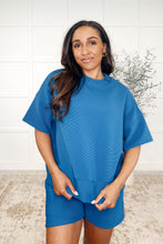 Load image into Gallery viewer, Slow Sunday Ribbed Knit Set in Classic Blue