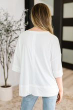 Load image into Gallery viewer, Stay On Top Relaxed Tee in Off White