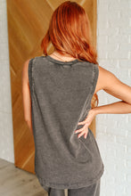 Load image into Gallery viewer, Taking It Easy Tank and Pants Set in Black