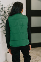 Load image into Gallery viewer, That's What I'm Talkin' About Puffer Vest in Hunter Green