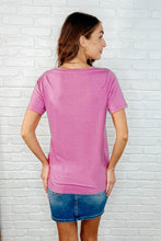 Load image into Gallery viewer, The Every Outfit Basic V-Neck Top in Candy Pink