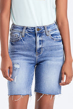 Load image into Gallery viewer, BAYEAS High Rise Denim Shorts