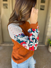 Load image into Gallery viewer, PREORDER: Aston Patchwork Blouse in Four Colors