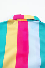 Load image into Gallery viewer, Color Block Half Sleeve Mini Dress