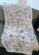 Load image into Gallery viewer, PREORDER: Custom Coloring Blanket 7.27.26