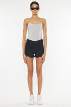 Load image into Gallery viewer, Kancan High Rise Raw Hem Denim Shorts