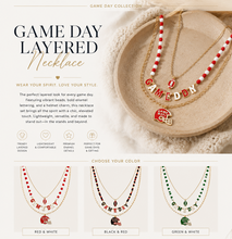 Load image into Gallery viewer, PREORDER: Game Day Layered Necklace 7.27.26