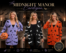 Load image into Gallery viewer, PREORDER: The Midnight Manor Cardigan 8.17.26 OSYM