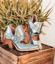 Load image into Gallery viewer, Fiona Ankle Boot in Silver