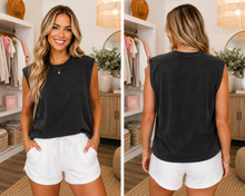 Load image into Gallery viewer, PREORDER: Mineral Washed Oversized Tank 7.13.26
