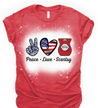 Load image into Gallery viewer, Peace love USA Scentsy