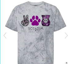 Load image into Gallery viewer, Peace love paw prints - scentsy