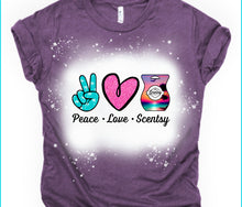 Load image into Gallery viewer, Peace love scentsy beach vibes