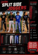 Load image into Gallery viewer, PREORDER: Custom Split Side Joggers 6.29.26