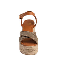 Load image into Gallery viewer, Nana Platform Sandals in Khaki
