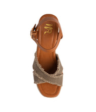 Load image into Gallery viewer, Nana Platform Sandals in Khaki