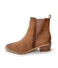 Load image into Gallery viewer, Wylie Suede Ankle Boot in Tan