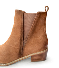 Load image into Gallery viewer, Wylie Suede Ankle Boot in Tan