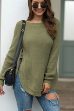 Load image into Gallery viewer, Round Neck Ribbed Knit Top