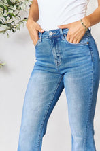 Load image into Gallery viewer, BAYEAS Slit Flare Jeans