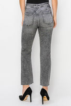 Load image into Gallery viewer, RISEN High Waist Distressed Straight Jeans