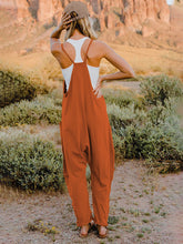 Load image into Gallery viewer, Full Size Sleeveless V-Neck Pocketed Jumpsuit
