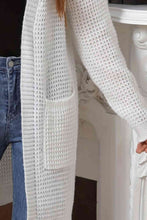 Load image into Gallery viewer, Open Front Cardigan with Pockets
