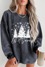Load image into Gallery viewer, Christmas Graphic Dropped Shoulder Sweatshirt