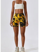 Load image into Gallery viewer, Tie Dye Wide Waistband Sports Shorts