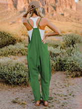 Load image into Gallery viewer, Full Size Sleeveless V-Neck Pocketed Jumpsuit